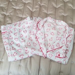 Heart patterned PJs
